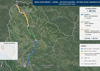 Počeo otkup zemljišta na trasi planirane brze ceste od Bihaća do granice Hrvatske