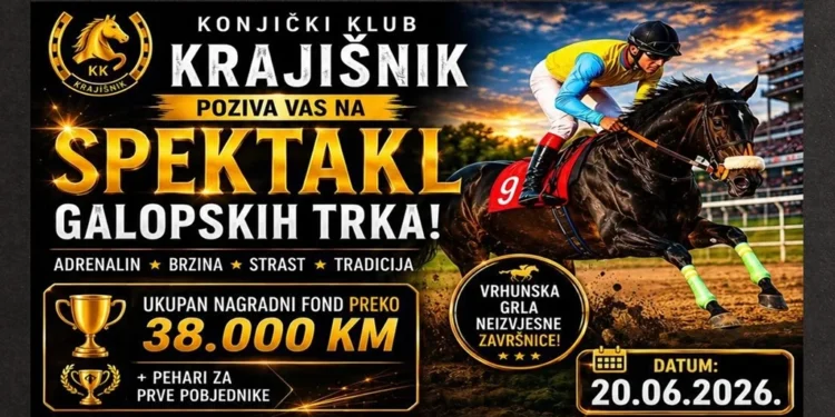 Velike međunarodne konjičke trke u subotu na hipodromu Drmaljevo