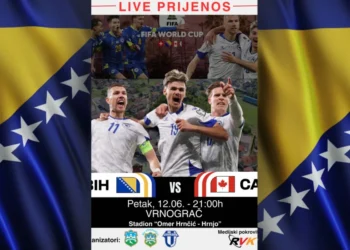 Vrnograč uz Zmajeve: Live prijenos utakmice BiH – Kanada
