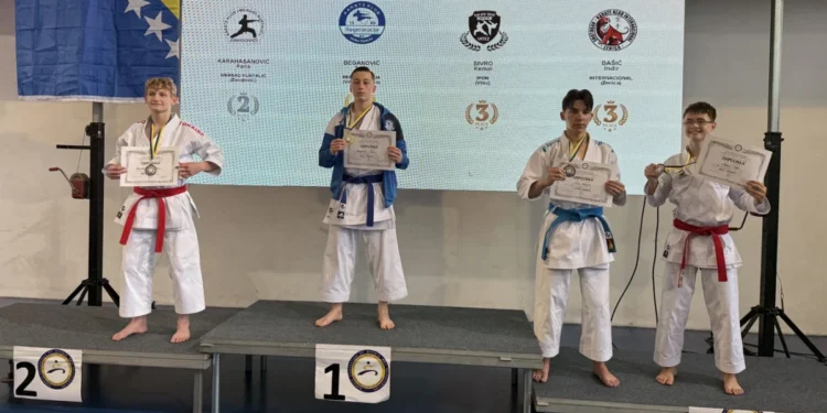 Karate klub „Regeneracija“ u Veliku Kladušu donio naslov prvaka Bosne i Hercegovine