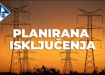 Naredna četiri dana najavljeni prekidi u elektrosnabdijevanju