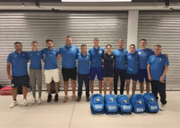 Harun Hušidić i Ermin Beganović u seniorskoj reprezentaciji BiH na Balkanskom prvenstvu u Grčkoj