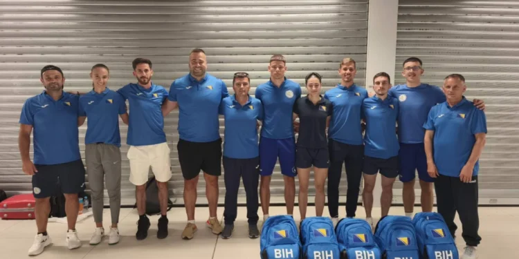 Harun Hušidić i Ermin Beganović u seniorskoj reprezentaciji BiH na Balkanskom prvenstvu u Grčkoj