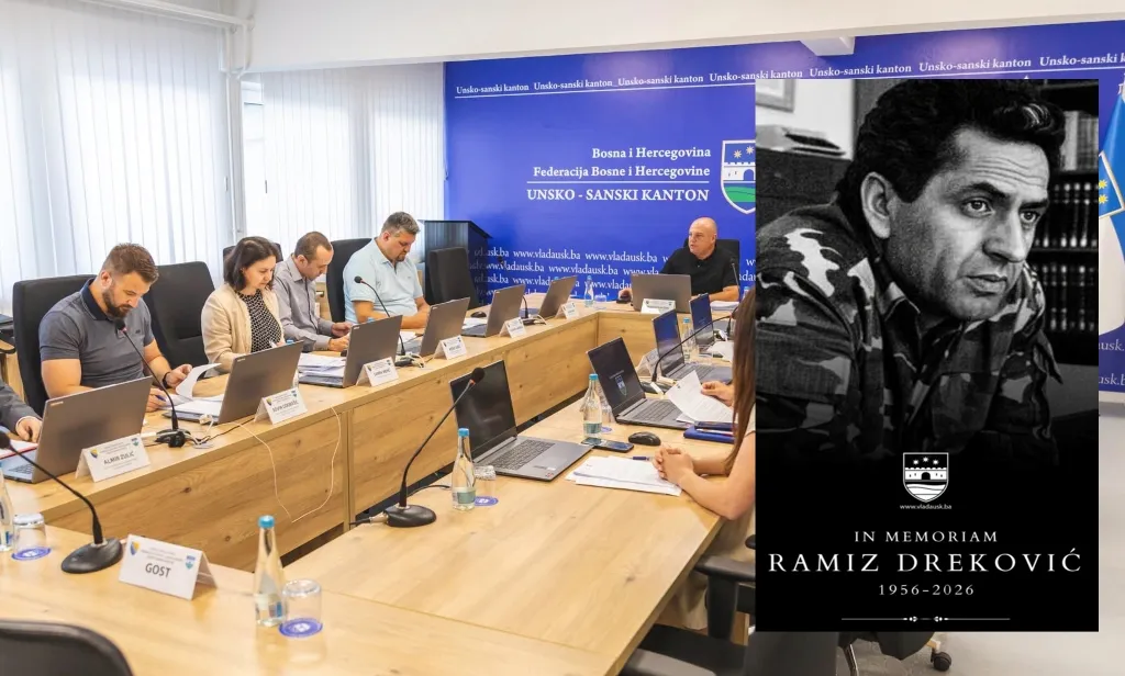 Vlada USK: U četvrtak Dan žalosti povodom dženaze generala Ramiza Drekovića