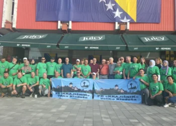 Kladuški planinari i građani krenuli na Marš mira u Srebrenicu