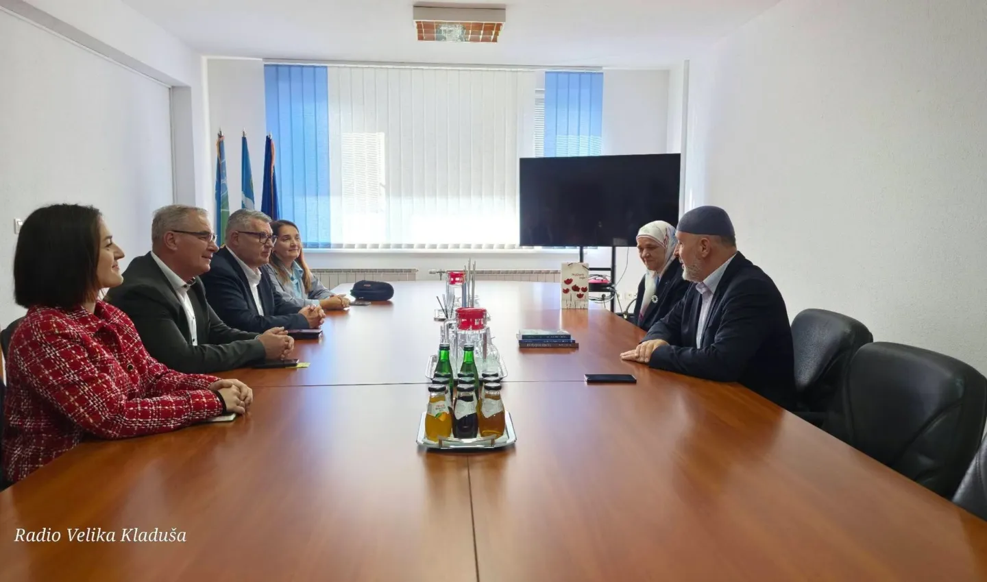 Muftija travnički dr. Ahmed ef. Adilović boravio u posjeti Općini Velika Kladuša