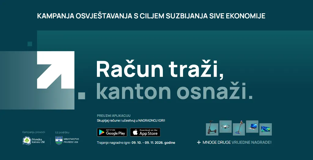 Pokrenuta kampanja osvještavanja građana “Račun traži, kanton osnaži”